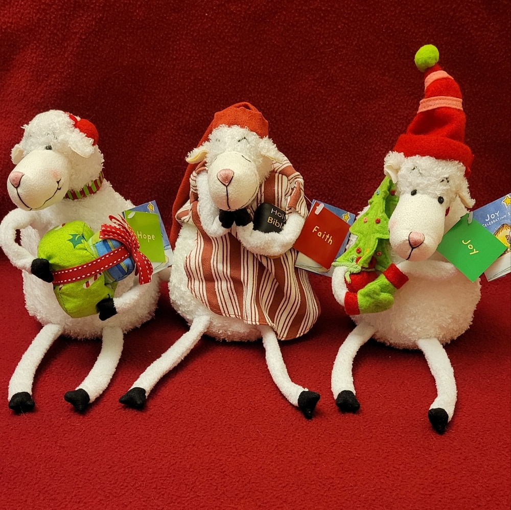 Hallmark 2006 Joy, Faith & Hope  Dayspring Really Woolly Collectors Edition
